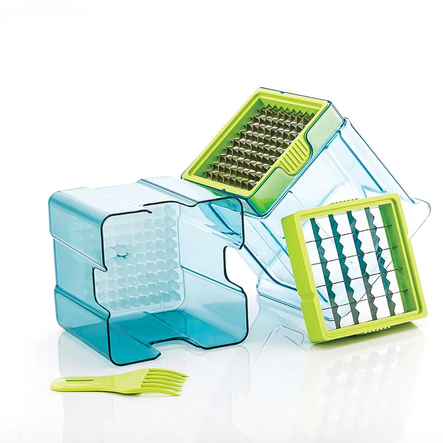 2 In 1 Potato Chipser  Slicer French Fries Maker Finger Chips  Plastic  Two Blades Finger Chips Cutter For Kitchen Accessoryvegetable Fruit Slicer (1 Pc) 2 In 1 Potato Chipser  Slicer French Fries Maker Finger Chips  Plastic  Two Blades Finger Chips Cutter For Kitchen Accessoryvegetable Fruit Slicer (1 Pc)